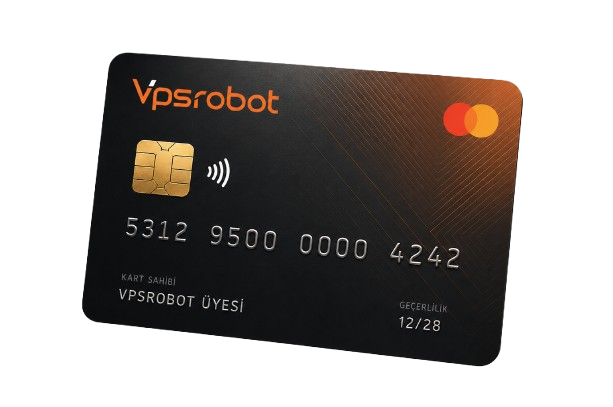 VPSRobot kredi kartı